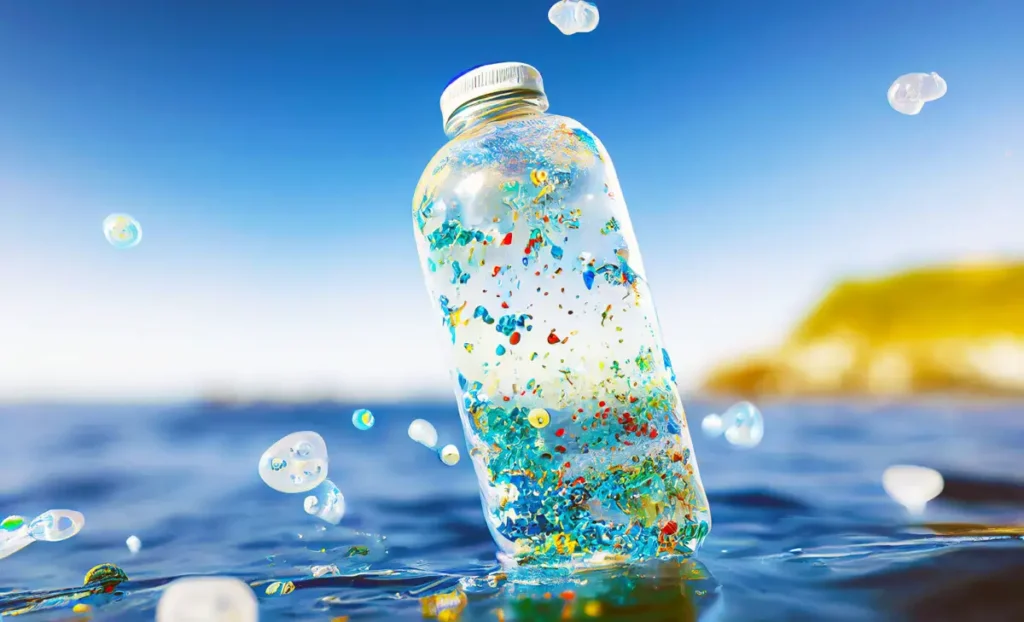 L'ingestione di microplastiche attraverso l'acqua in bottiglia è un problema significativo, con potenziali implicazioni per la salute umana